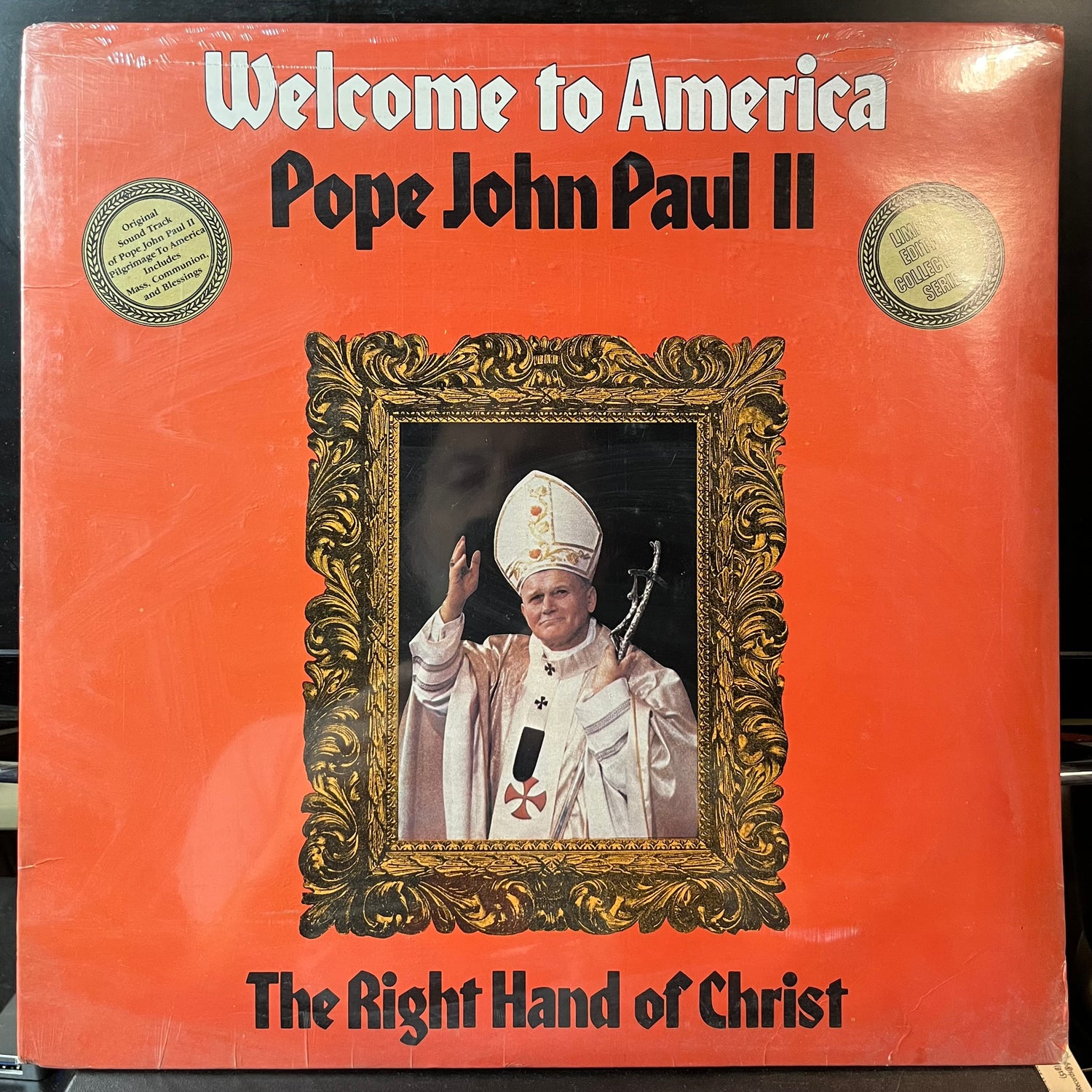 Pope John Paul II - Welcome To America (VINYL LP) | NEW Mint (M) Near Mint (NM or M-) - RELIGIOUS / NEW *SEALED*