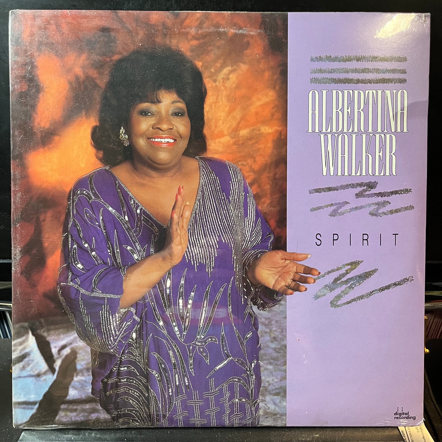 Albertina Walker - Spirit (VINYL) | Mint Mint - RELIGIOUS *NEW*