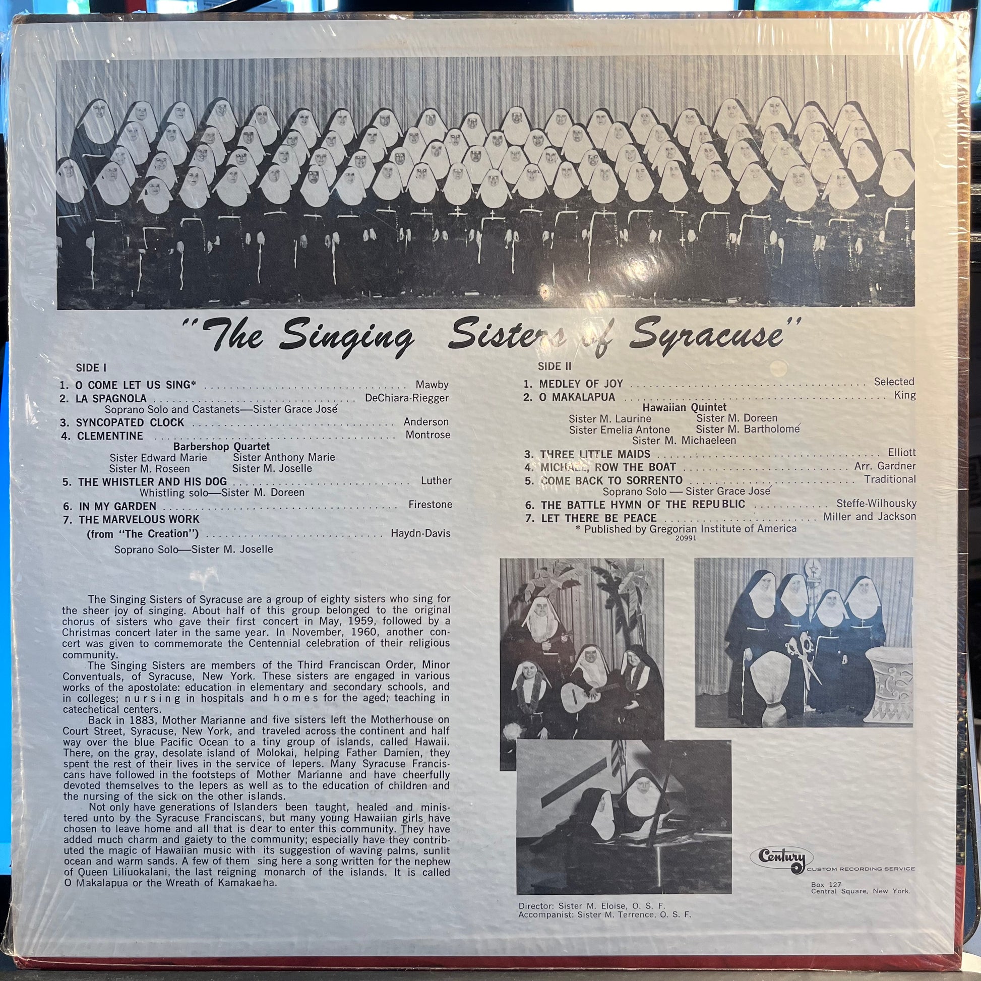 The Singing Sisters Of Syracuse - The Singing Sisters Of Syracuse | Mint (M) Near Mint (NM) - RELIGIOUS *SEALED*