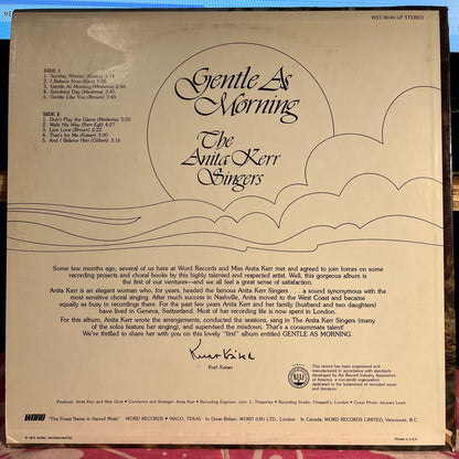 The Anita Kerr Singers - Gentle As Morning | Excellent (EX) Near Mint (NM) - RELIGIOUS / USED *EXCELLENT+*