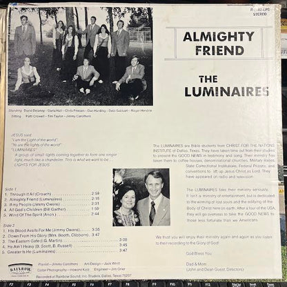 Almighty Friend (VINYL) | Excellent (EX) Very Good Plus (VG+) - RELIGIOUS / USED *EXCELLENT*
