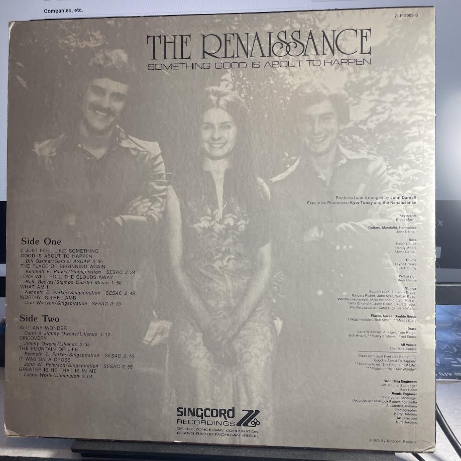 Something Good Is About To Happen (VINYL) | Excellent (EX) Excellent (EX) - RELIGIOUS / USED *EXCELLENT*