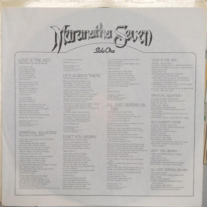 Maranatha Seven (VINYL) | Near Mint (NM or M-) Near Mint (NM or M-) - RELIGIOUS / USED *NEAR MINT-*