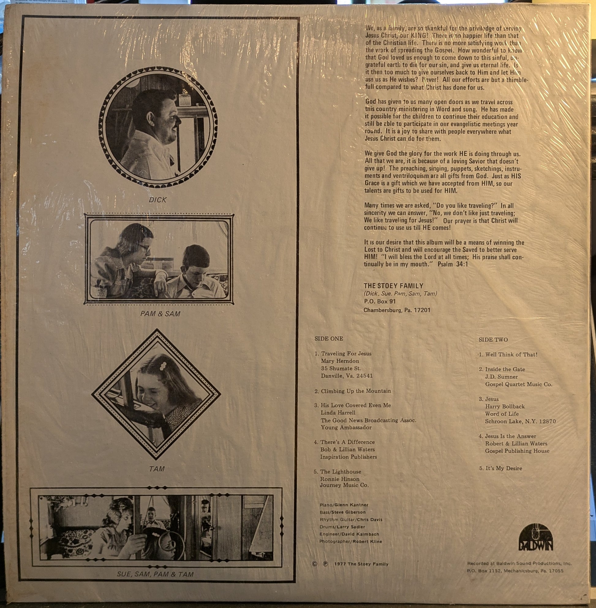 Traveling For Jesus (VINYL) | Near Mint (NM) Near Mint (NM) - RELIGIOUS / USED *NEAR MINT-*