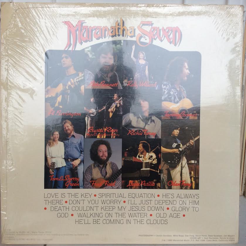 Maranatha Seven (VINYL) | Near Mint (NM or M-) Near Mint (NM or M-) - RELIGIOUS / USED *NEAR MINT-*