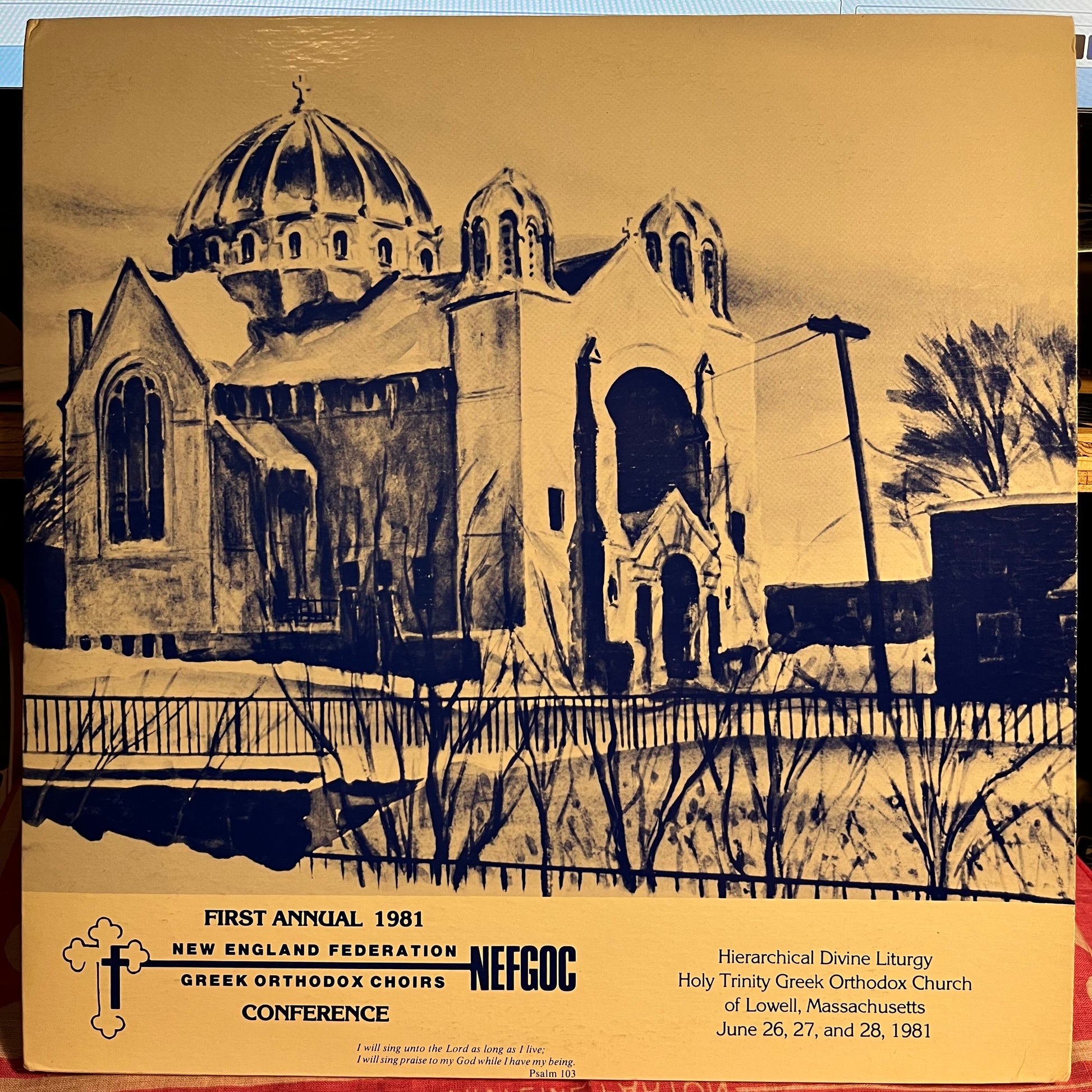 New England Federation - Greek Orthodox Choirs Conference 1981 | Near Mint (NM) Excellent (EX) - RELIGIOUS / USED *NEAR MINT*