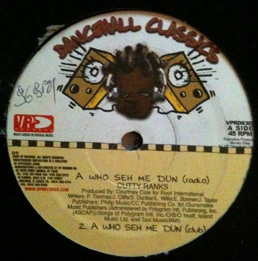 A Who Seh Me Dun (12" VINYL) | Near Mint (NM) Generic - RELIGIOUS / USED *NEAR MINT*