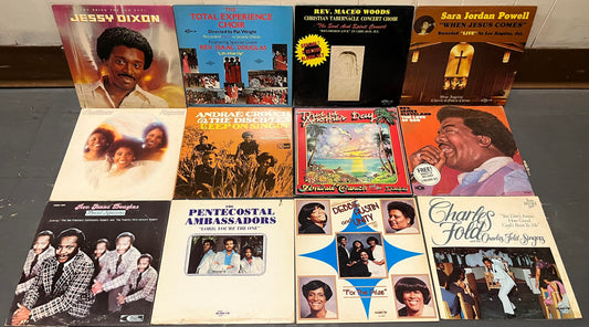 Va - 12 GOSPEL/CHORUS VINYL RECORD LPS / COLLECTION / LOT | Excellent (EX) Excellent (EX) - RELIGIOUS