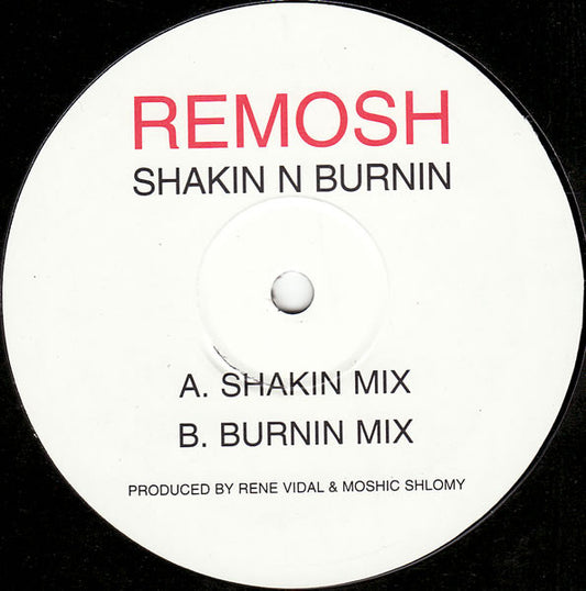 Remosh Shakin N Burnin One Little Indian 12" Very Good Plus (VG+) Generic