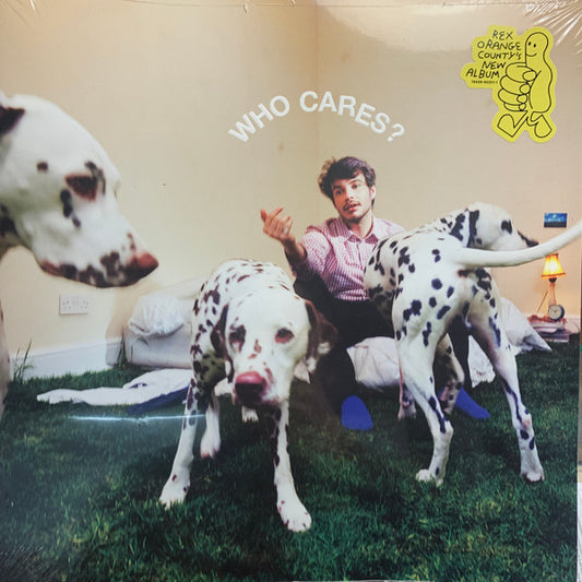 Rex Orange County Who Cares? Sony Music LP, Album, Emb Mint (M) Mint (M)