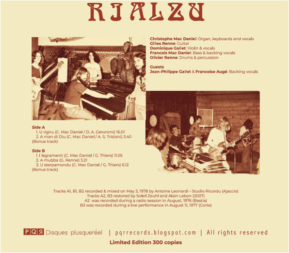 Rialzu | Mint (M) Mint (M) - ROCK