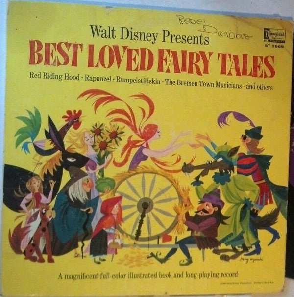 Walt Disney Presents Best Loved Fairy Tales | Very Good (VG) Very Good Plus (VG+) - SOUNDTRACK / USED *VERY GOOD*