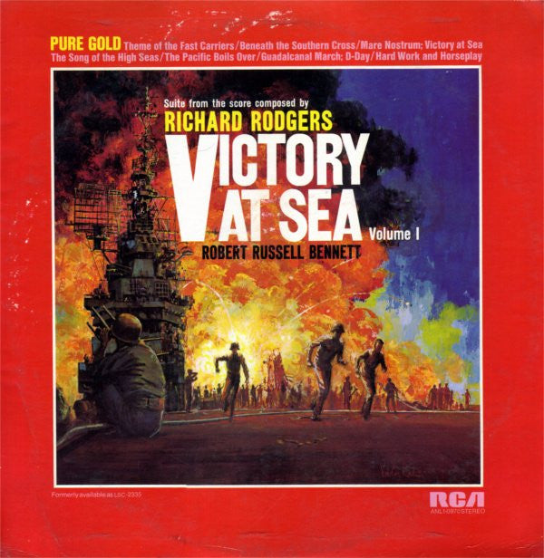 Richard Rodgers / Robert Russell Bennett / RCA Vic Victory At Sea Volume I RCA LP, Album, RE, Ind Near Mint (NM or M-) Very Good Plus (VG+)