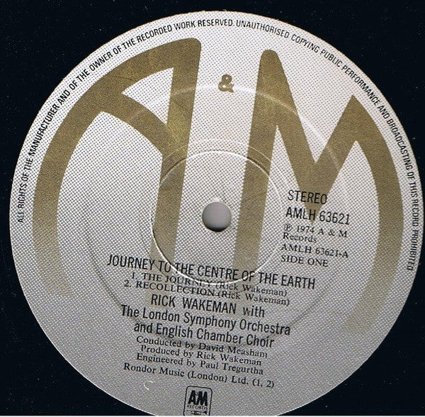 Journey To The Centre Of The Earth | Very Good Plus (VG+) Very Good (VG) - ROCK / USED *VERY GOOD+*
