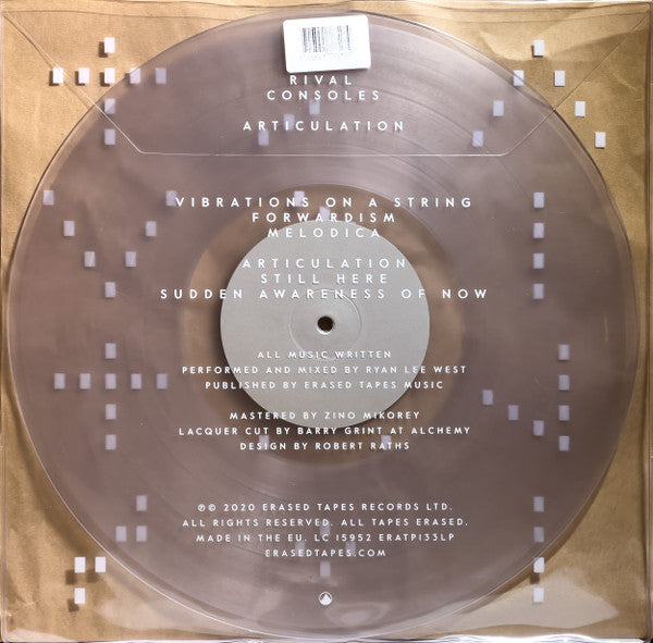 Rival Consoles - Articulation | Mint (M) Mint (M) - EXPERIMENTAL *COLOR*