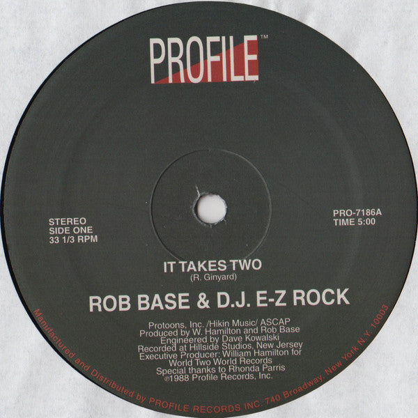 It Takes Two | Mint (M) Generic - HIP HOP/RAP *NEW*