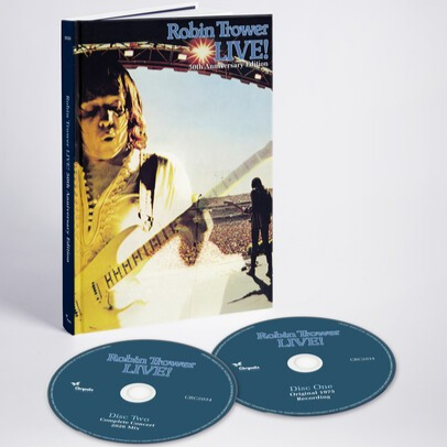 Robin Trower Live! 50th Anniversary Edition (2 Cd's) |