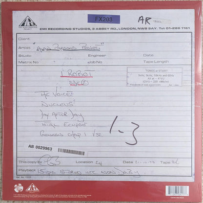 I Robot “Work In Progress” 2025 RSD | Mint (M) Mint (M) - ROCK *BLUE/RSD/SEALED*