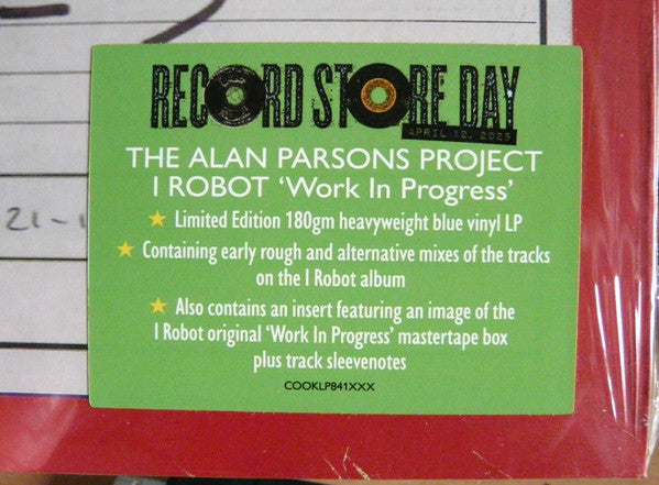 I Robot “Work In Progress” 2025 RSD | Mint (M) Mint (M) - ROCK *BLUE/RSD/SEALED*
