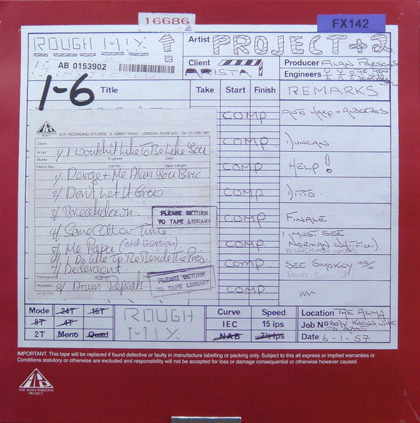 I Robot “Work In Progress” 2025 RSD | Mint (M) Mint (M) - ROCK *BLUE/RSD/SEALED*