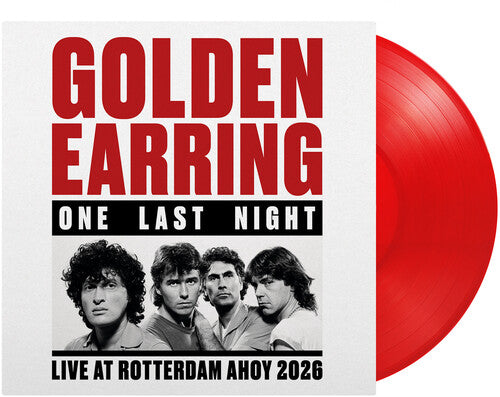 Golden Earring - One Last Night (Live At Ahoy Rotterdam 2026) (MOV TRANSLUCENT RED VINYL LP MUSIC ON VINYL MOVLP4174 2026) | NEW Mint (M) Mint (M) - ROCK/BLUES *NEW/COLOR*