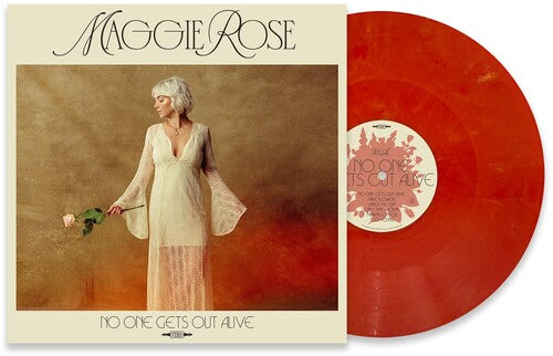 ROSE,MAGGIE - NO ONE GETS OUT ALIVE (IEX Opaque Gold/Red Swirl VINYL LP) | NEW Mint (M) Mint (M) - ROCK/BLUES *NEW/COLOR*