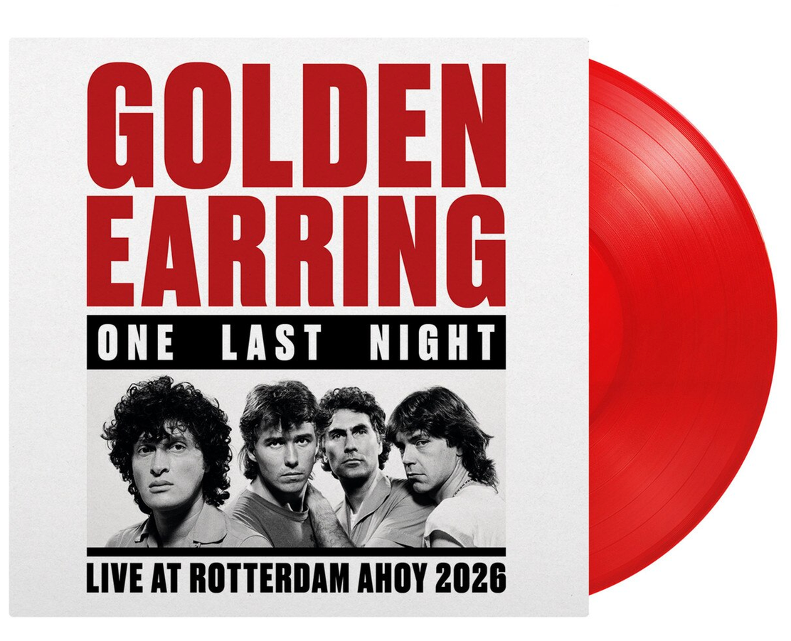 Golden Earring - (PRESALE 7/24/26) One Last Night (Live At Ahoy Rotterdam 2026) (MOV TRANSLUCENT RED VINYL LP MUSIC ON VINYL MOVLP4174 2026) | Mint (M) Mint (M) - ROCK/BLUES *NEW/COLOR*