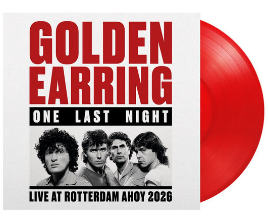 Golden Earring - (PRESALE 7/24/26) One Last Night (Live At Ahoy Rotterdam 2026) (MOV TRANSLUCENT RED VINYL LP MUSIC ON VINYL MOVLP4174 2026) | Mint (M) Mint (M) - ROCK/BLUES *NEW/COLOR*