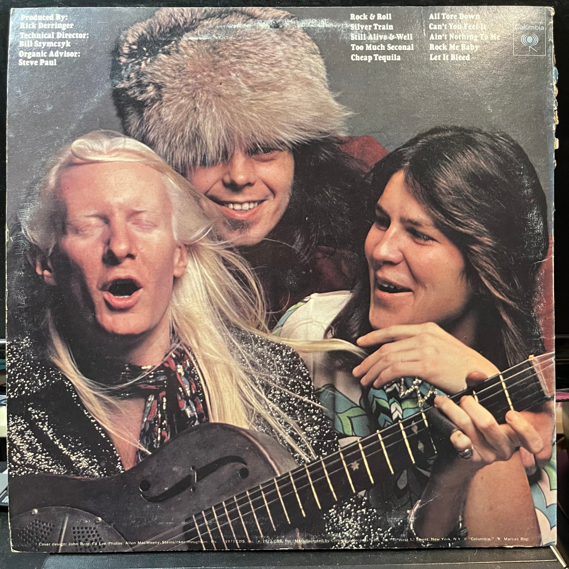 Johnny Winter - Still Alive And Well (VINYL LP COLUMBIA KC 32188 1973) | Excellent+ (EX+) Very Good (VG) - ROCK/BLUES / USED *EXCELLENT+*