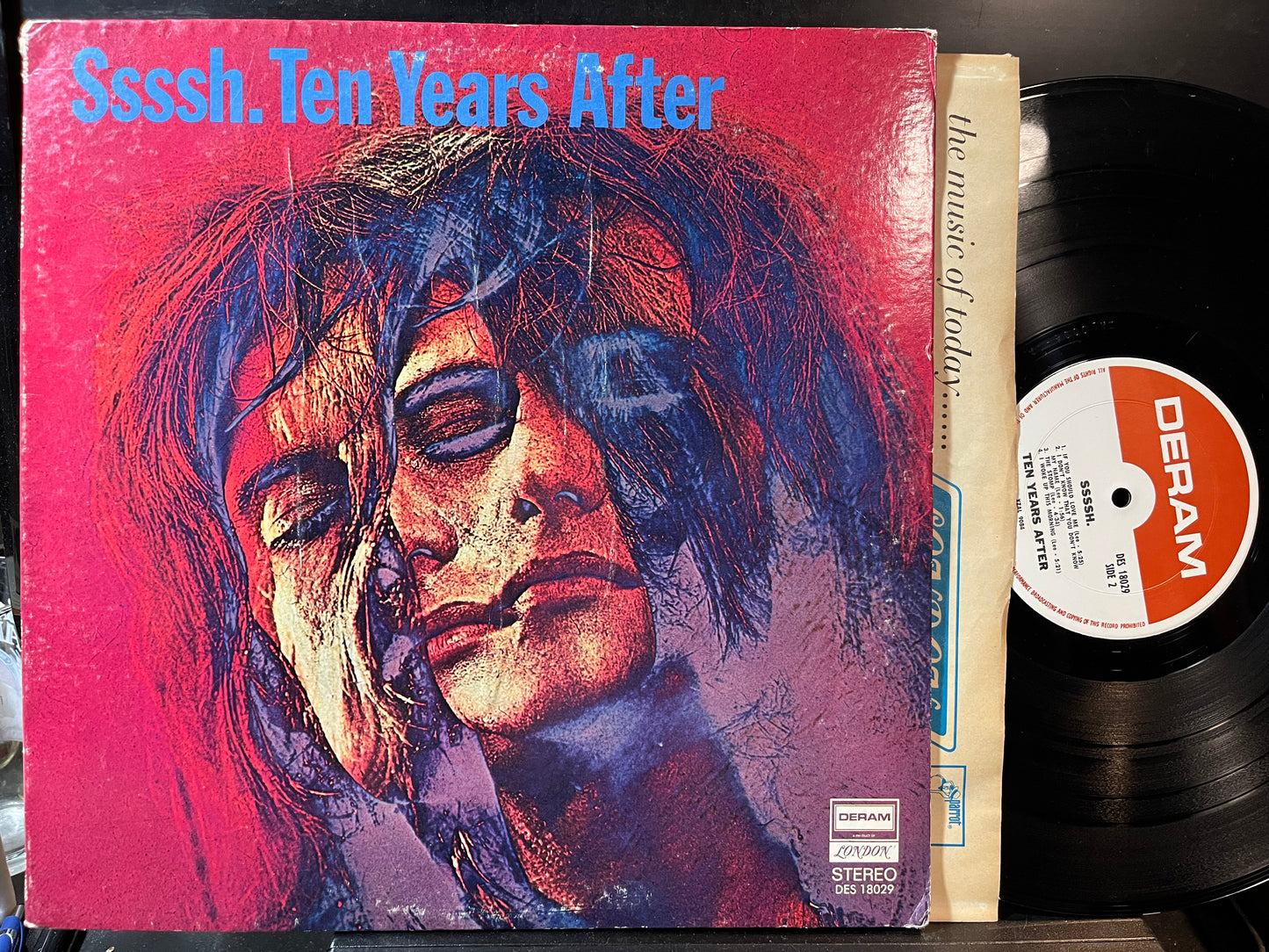Ten Years After - Ssssh. (VINYL LP) | Excellent+ (EX+) Very Good Plus (VG+) - ROCK/BLUES / USED *EXCELLENT+*