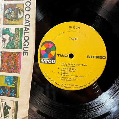 Taste - Taste (VINYL LP ATCO SD 33-296 1969) | Near Mint- (NM-) Very Good Plus (VG+) - ROCK/BLUES / USED *NEAR MINT-*