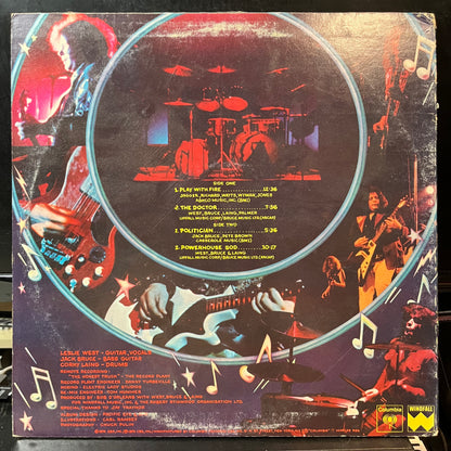 West, Bruce & Laing - Live 'N' Kickin' (VINYL LP WINDFALL KC 32899 1974) | USED - ROCK/BLUES / USED *NEAR MINT*