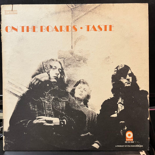 Taste - On The Boards (VINYL LP ATCO SD 33-322 1970) | USED Near Mint (NM or M-) Very Good Plus Plus (VG++) - ROCK/BLUES / USED *NEAR MINT*