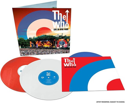 The Who - Live In Hyde Park (LTD Red/White/Blue VINYL 3xLP) | NEW - ROCK/CLASSIC *NEW/COLOR*