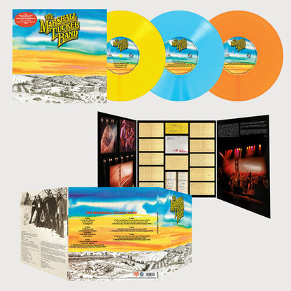 The Marshall Tucker Band - (PRESALE 11/20/26) The Marshall Tucker Band - Expanded Edition (140G YELLOW ORANGE BLUE VINYL 3xLP) | NEW - ROCK/CLASSIC *NEW/COLOR*