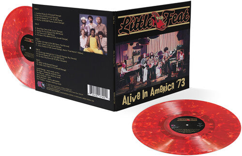 Little Feat - (PRESALE 12/4/26) Alive in America '73 (180G GTFLD RED VINYL 3xLP) | NEW - ROCK/CLASSIC *NEW/COLOR*