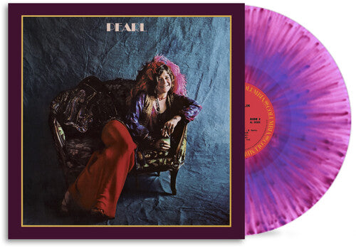 Janis Joplin - (PRESALE 11/13/26) Pearl (IEX LTD SPLATTER PINK VINYL LP) | NEW - ROCK/CLASSIC *NEW/COLOR*