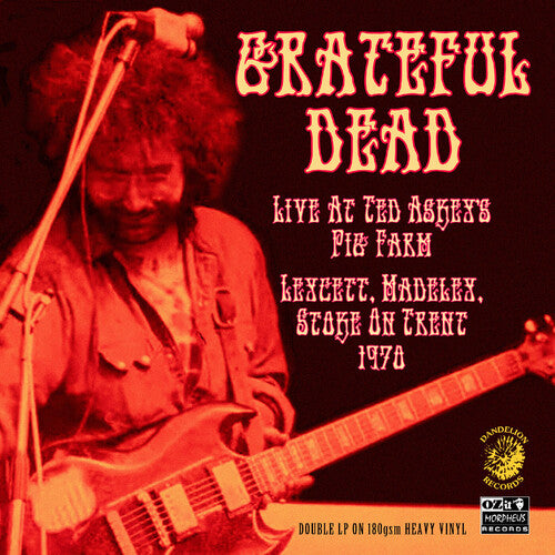 The Grateful Dead - (PRESALE 9/4/26) Live at Ted Askey's Pig Farm 1970 Red Vinyl (IEX GREEN VINYL 2xLP) | NEW - ROCK/CLASSIC *NEW/COLOR*