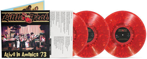 Little Feat - (PRESALE 12/4/26) Alive in America '73 (180G GTFLD RED VINYL 3xLP) | NEW - ROCK/CLASSIC *NEW/COLOR*