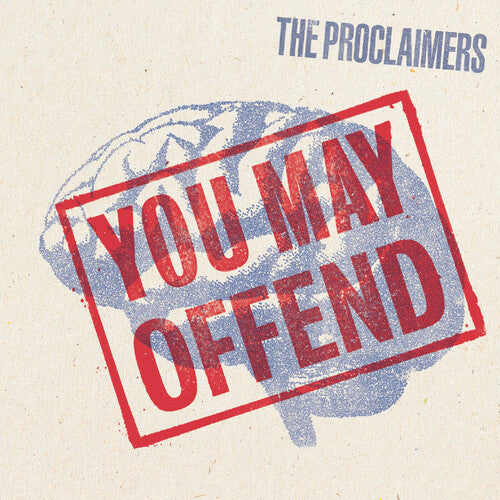 The Proclaimers - (PRESALE 9/11/26) You May Offend - Red Vinyl (140G RED VINYL LP COOKING VINYL CVNL977.1 2026) | NEW - ROCK/CLASSIC *NEW/COLOR*