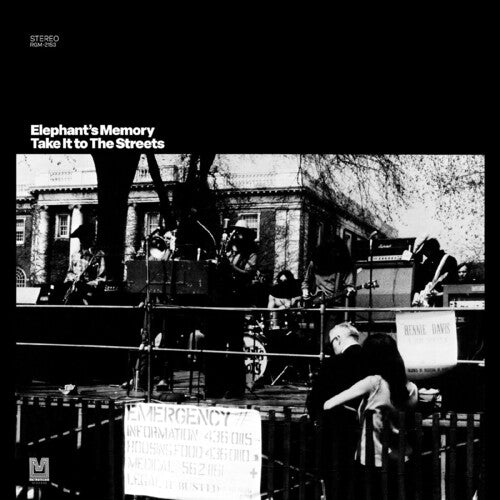 Elephant's Memory - (PRESALE 8/7/26) Take It to the Streets - Remastered (CLEAR/BLACK VINYL LP REAL GONE 2026) | NEW Mint (M) Mint (M) - ROCK/CLASSIC *NEW/COLOR*
