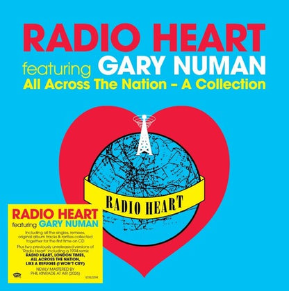 RADIO HEART / GARY NUMAN - (PRESALE 8/7/26) All Across The Nation: A Collection (DLX GATEFOLD IMPORT 2xCD EDSEL 2026) | Mint (M) Mint (M) - ROCK/CLASSIC *NEW*