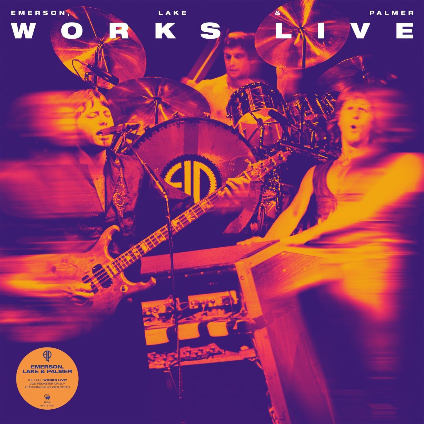 Emerson, Lake & Palmer - (PRESALE 7/24/26) Works Live, Canada 1977 (NEW LINER NOTES 2xCD BMG 2026) | Mint (M) Mint (M) - ROCK/CLASSIC *NEW*