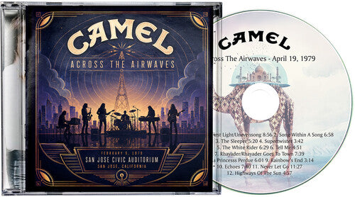 Camel - (PRESALE 10/23/26) Across the Airwaves (CD) | NEW - ROCK/CLASSIC *NEW*