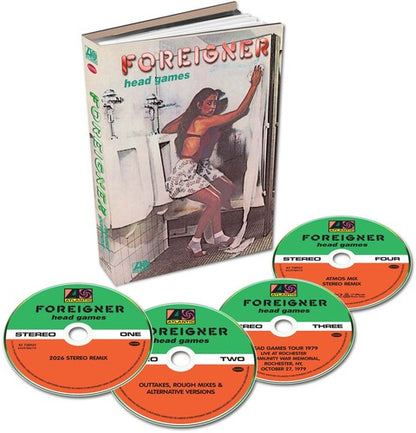 Foreigner - (PRESALE 10/30/26) Head Games (Deluxe Edition)(LTD DLX 4xCD) | NEW - ROCK/CLASSIC *NEW*