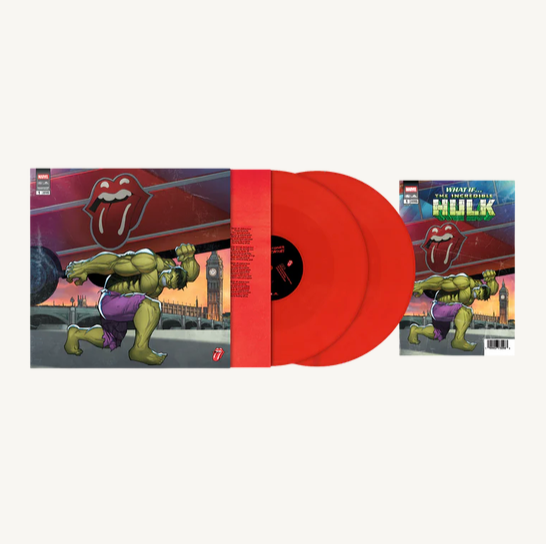 The Rolling Stones - (PRESALE 7/10/26) Foreign Tongues + Marvel Comic Book - HULK (RED 2x VINYL) | Mint (M) Mint (M) - ROCK/CLASSIC *NEW*