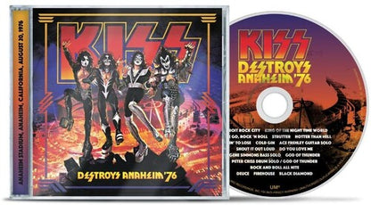 Kiss - (PRESALE 8/21/26) KISS Destroys Anaheim '76 (CD UME 2026) | NEW - ROCK/CLASSIC *NEW*