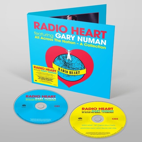 RADIO HEART / GARY NUMAN - (PRESALE 8/7/26) All Across The Nation: A Collection (DLX GATEFOLD IMPORT 2xCD EDSEL 2026) | Mint (M) Mint (M) - ROCK/CLASSIC *NEW*