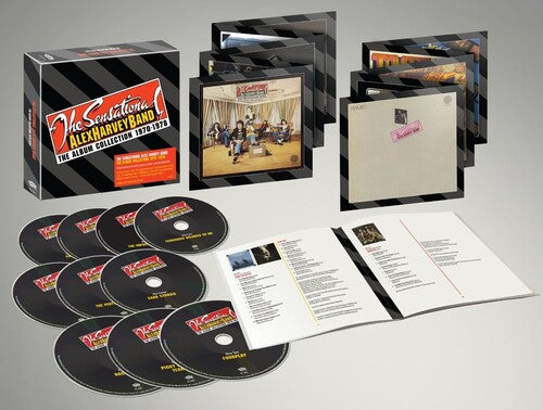Sensational Alex Harvey Band - (PRESALE 11/27/26) Album Collection 1970-1978 - Deluxe 10CD Boxset (DLX IMPORT CD) | NEW - ROCK/CLASSIC *NEW*