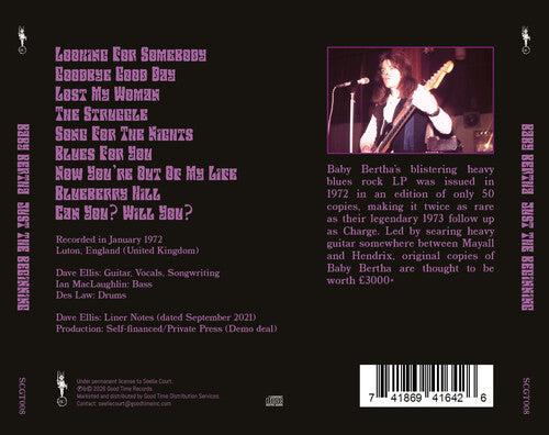Baby Bertha - (PRESALE 6/26/26) Just The Beginning (MOD CD) | Mint (M) Mint (M) - ROCK/CLASSIC *NEW*